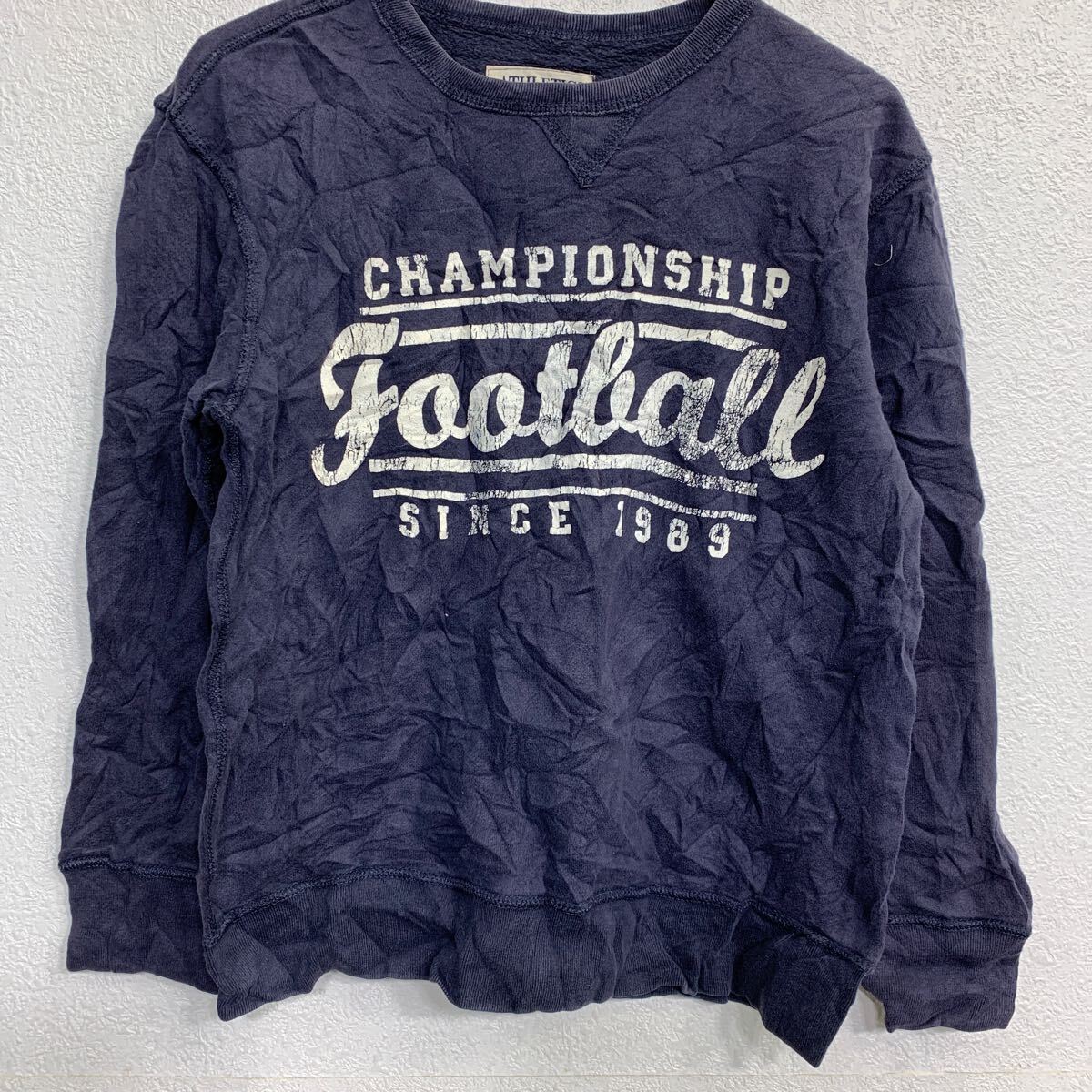 【中古】【古着】 ATHLETICS DEPT. プリントスウェットトレーナー Lサイズ アスレ...