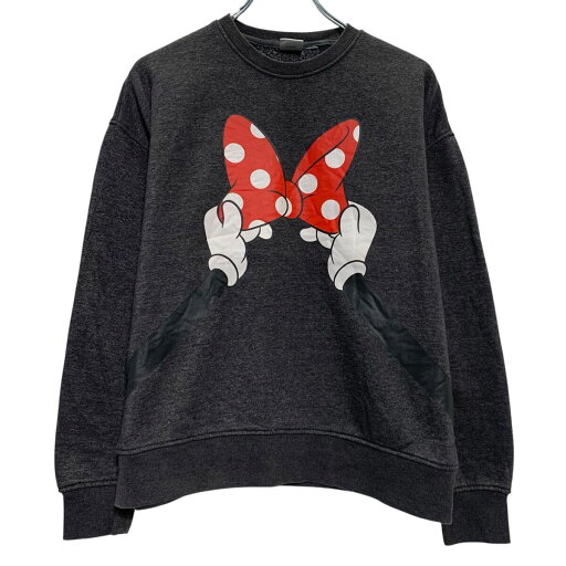 【中古】【古着】 Disney キャラクタースウェット トレーナー レディース L 程 ダークグレー ディズニー プルオーバー 裏起毛 古着卸 アメリカ仕入 a612-5201 【中古】【古着】 Disney キャラクタースウェット トレーナー レディース L 程 ダークグレー ディズニー プルオーバー 裏起毛 古着卸 アメリカ仕入 a612-5201