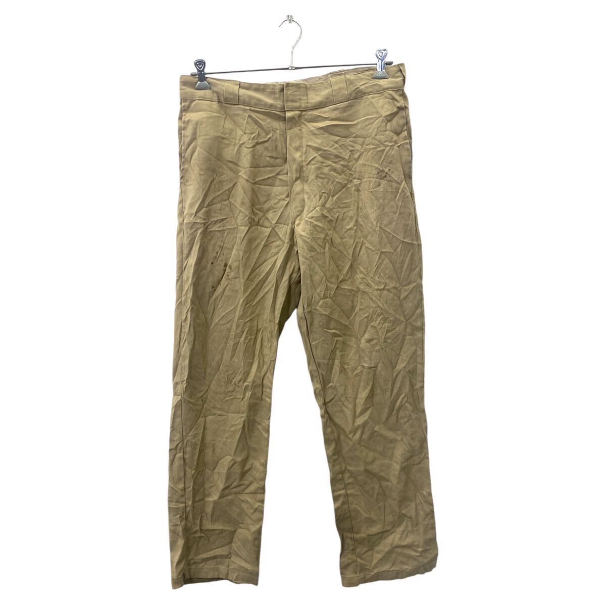 【中古】【古着】 Dickies チノパンツ ワークパンツ W36 ディッキーズ ベージュ系 古着卸 アメリカ仕入 2412-93
