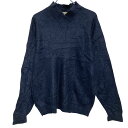 【中古】【古着】 MARZ モヘア混 ニット セーター レディース M 程 ネイビー Vネック シンプル 古着卸 アメリカ仕入 a612-5386
