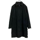 【中古】【古着】 LONDON FOG ステンカラーコート L ブラック ロンドンフォグ ロング 古着卸 アメリカ仕入 a612-5533