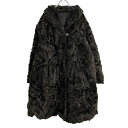 【中古】【古着】 ボアコート レディース M~ ブラウン ロング 古着卸 アメリカ仕入 a612-5539