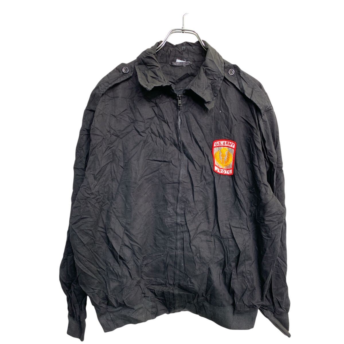Coach Jackets - 【中古】【古着】 ミリタリー フライトジャケット XLサイズ ブルゾン ウインドブレーカー ブラック 古着卸 アメリカ仕入 t2412-3128