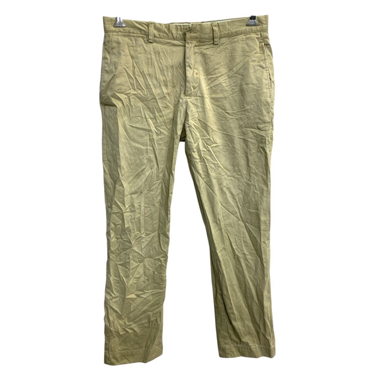 【中古】【古着】 POLO RALPH LAUREN チノパン W32 ポロラルフローレン ベージュ コットン 古着卸 アメリカ仕入 2412-138