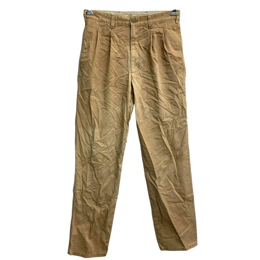 【中古】【古着】 DOCKERS チノパン W31 ドッカーズ タックパンツ ベージュ コットン 古着卸 アメリカ仕入 2412-192 【中古】【古着】 DOCKERS チノパン W31 ドッカーズ タックパンツ ベージュ コットン 古着卸 アメリカ仕入 2412-192