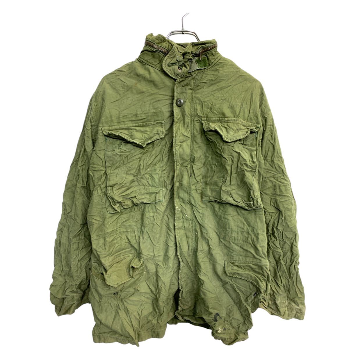 Rakuten - 【中古】【古着】 ミリタリー ジャケットSサイズ フィールドジャケット オリーブグリーン 古着卸 アメリカ仕入 t2412-3227