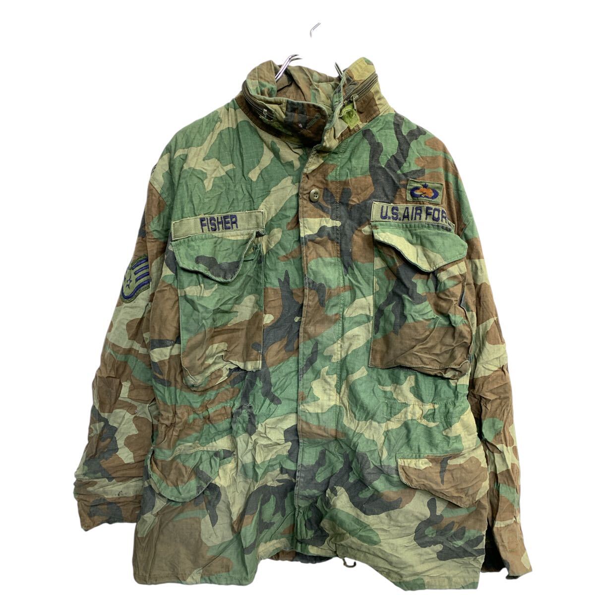 Military Jacket - 【中古】【古着】 ミリタリージャケット Mサイズ フィールドジャケット カモフラ 迷彩 古着卸 アメリカ仕入 t2412-3228