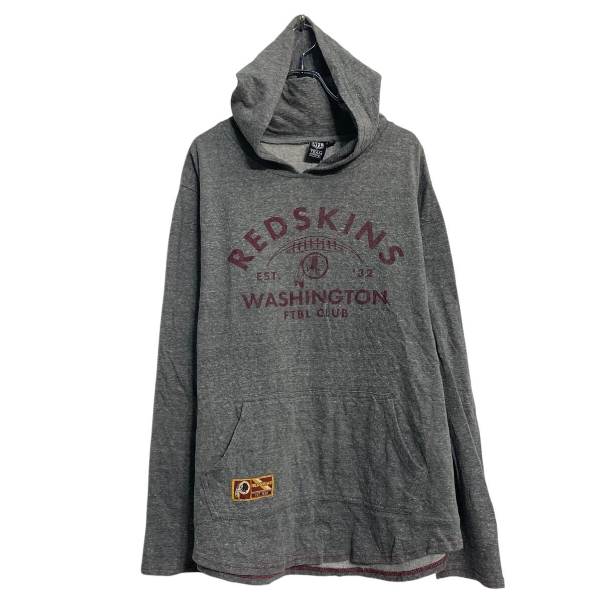 【中古】【古着】 NFL プリントスウェット パーカー XL グレー ビッグサイズ チームアパレル エヌエフエル 古着卸 アメリカ仕入 a612-5778