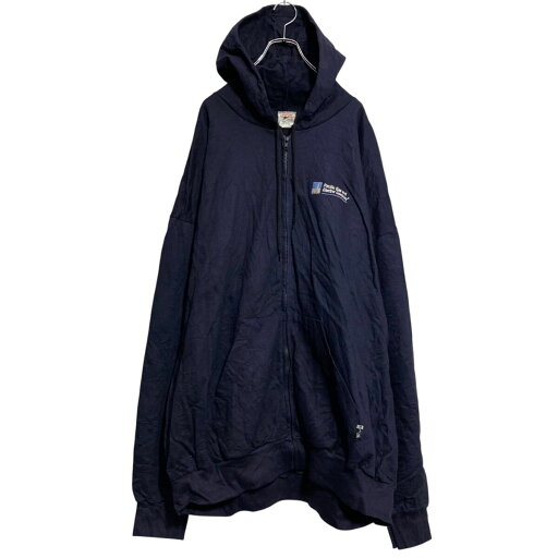【中古】【古着】 Union Line コットンジャケット 4XL ネイビー ビッグサイズ パーカー フード付き 古着卸 アメリカ仕入 a612-5929 【中古】【古着】 Union Line コットンジャケット 4XL ネイビー ビッグサイズ パーカー フード付き 古着卸 アメリカ仕入 a612-5929