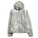 【中古】【古着】 The north face フリースジャケット ザノースフェイス レディース S ホワイト アウトドア キャンプ 古着卸 アメリカ仕入 a612-6108