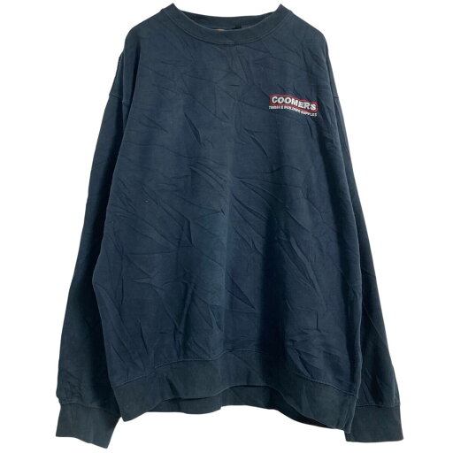 【中古】【古着】 Dickies ロゴスウェット トレーナー XL ブラック ディッキーズ プルオーバー 裏起毛 ビッグサイズ 古着卸 アメリカ仕入 a612-6258 【中古】【古着】 Dickies ロゴスウェット トレーナー XL ブラック ディッキーズ プルオーバー 裏起毛 ビッグサイズ 古着卸 アメリカ仕入 a612-6258
