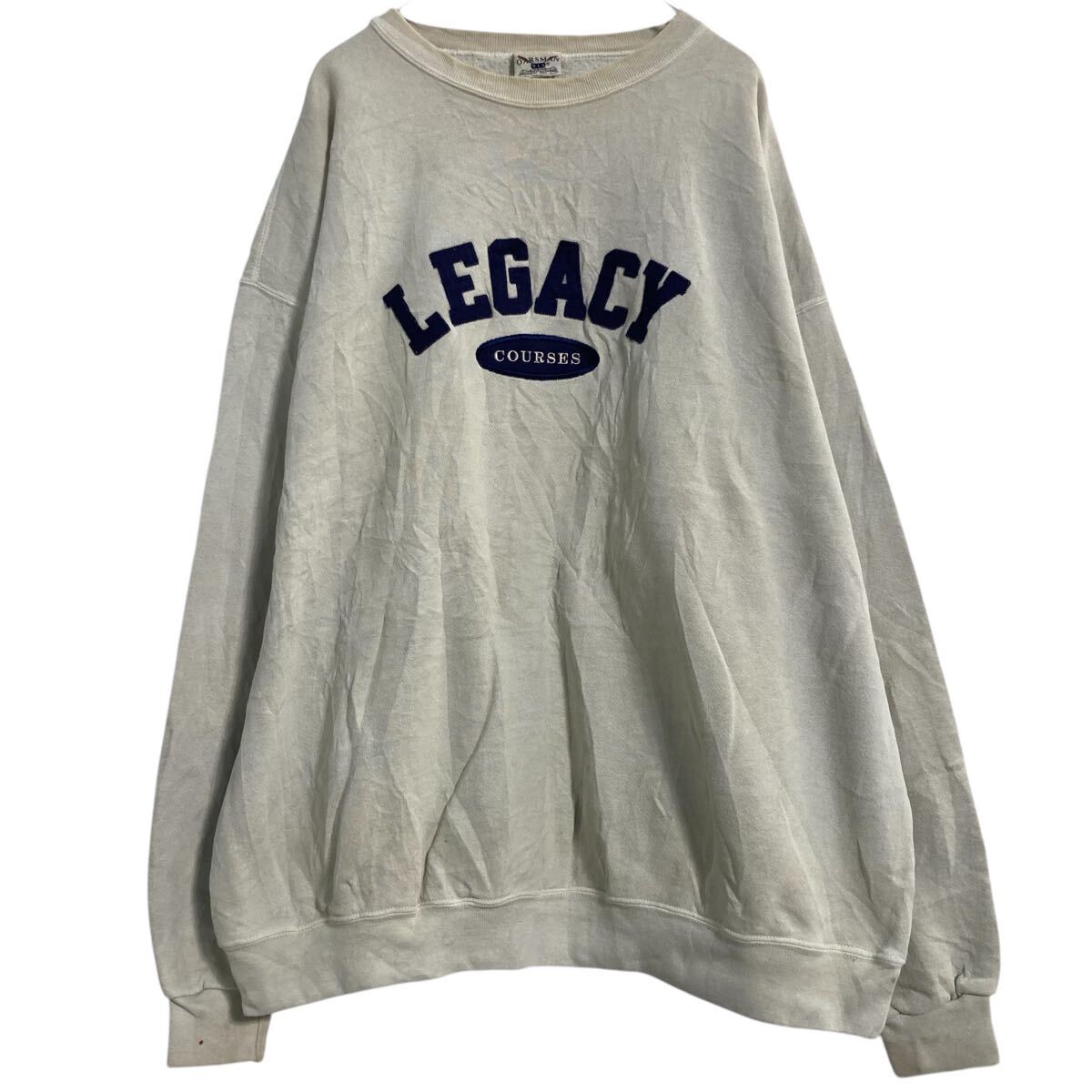 ★★複数点購入の場合は、1点分の送料で同梱発送致します。★★（合計金額が3,980円(税込)以上の場合は、送料無料となります。)商品に興味をもって頂き、誠に有難うございます。恐れ入りますが最後までお読み頂き、ご了承の上ご購入下さい。アメリカから輸入した ロゴスウェット の販売です。【商品説明】※色やデザインは画像をご覧ください。【サイズ】（海外規格の為、基本的には大きめのサイズ感となりますが、詳細は実寸をご参照ください。)サイズ表記にてXL実寸着丈 76cm肩幅 69cm身幅 72cm袖丈 60cm(脇下から計測)・素人採寸の為、誤差についてはご容赦下さい。・着用感につきましては普段着用されているものとの実寸を比較して参考にされてください。【状態】状態確認 C〜D ランク品全体的に汚れがあります。《ランク》A-デッドストックや未使用に近い状態B-使用感はあるが綺麗な状態C-使用感があり多少の汚れがある状態D-使用感があり汚れや破れがある状態（上記ランクは弊社基準でのランク付けとなります。あくまでも参考として頂き、詳細は画像をご確認の上、ご入札ください。また、見落としによる目立たない穴、ほつれ、破れ、汚れ等のダメージ品が混入している場合もございますことをご理解の上、ご入札をお願い致します。）・全体的に使用感はありますが着用に問題はありません。・未洗濯品です。・保管上の折りジワと、ベール品によるシワはご容赦下さい。・状態に特に敏感な方のご入札はご遠慮下さい。※不明な点がありましたらお気軽に、ご質問下さい。【発送】佐川急便で発送します。※（沖縄及び一部離島へはヤマト運輸で発送する場合があります）★★複数点購入の場合は、1点分の送料で同梱発送致します。★★（合計金額が3,980円(税込)以上の場合は、送料無料となります。)【ご注意】・落札後はノークレーム＆ノーリターンにて、お願い致します。（返品は一切お受けできません。）・古着、usedの特性等を充分にご理解頂ける方のご購入に限らせて頂きます。 古着にご理解の無い方、状態に特に敏感な方のご購入はご遠慮下さい。・サイズ感につきましては普段着用されているものとの実寸を比較して参考にされてください。・できるだけ現物に近い色味をお伝えできるように気を付けておりますが、撮影環境や使用するモニターによっては、商品と画像に若干の色誤差が生じますことをご了承ください。【営業について】誠に勝手ながら、土曜、日曜、祝日、年末年始、ゴールデンウィークはお休みとさせて頂きます。また、お客様へのご対応時間は基本的には営業日の9:00〜17：00までになります。ご対応時間外や休業日にご落札いただいた商品や、ご質問など、頂いたご連絡への返信が滞る場合がございます。ご連絡、発送は休業明けより順次行っていきますのでご了承よろしくお願いいたします。★新商品、毎日大量入荷中です!!!20241212-0