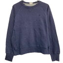 【中古】【古着】 Champion ロゴスウェット トレーナー M ネイビー チャンピオン プルオーバー 古着卸 アメリカ仕入 a612-6441(4)