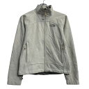 【中古】【古着】 The north face フリースジャケット レディース XS ホワイト ザノースフェイス フルジップ 防寒 アウトドア 古着卸 アメリカ仕入 a612-6613