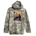 【中古】【古着】 OLD NAVY タイダイスウェット パーカー XL キッズ ベージュ プルオーバー 裏起毛 古着卸 アメリカ仕入 a612-6654