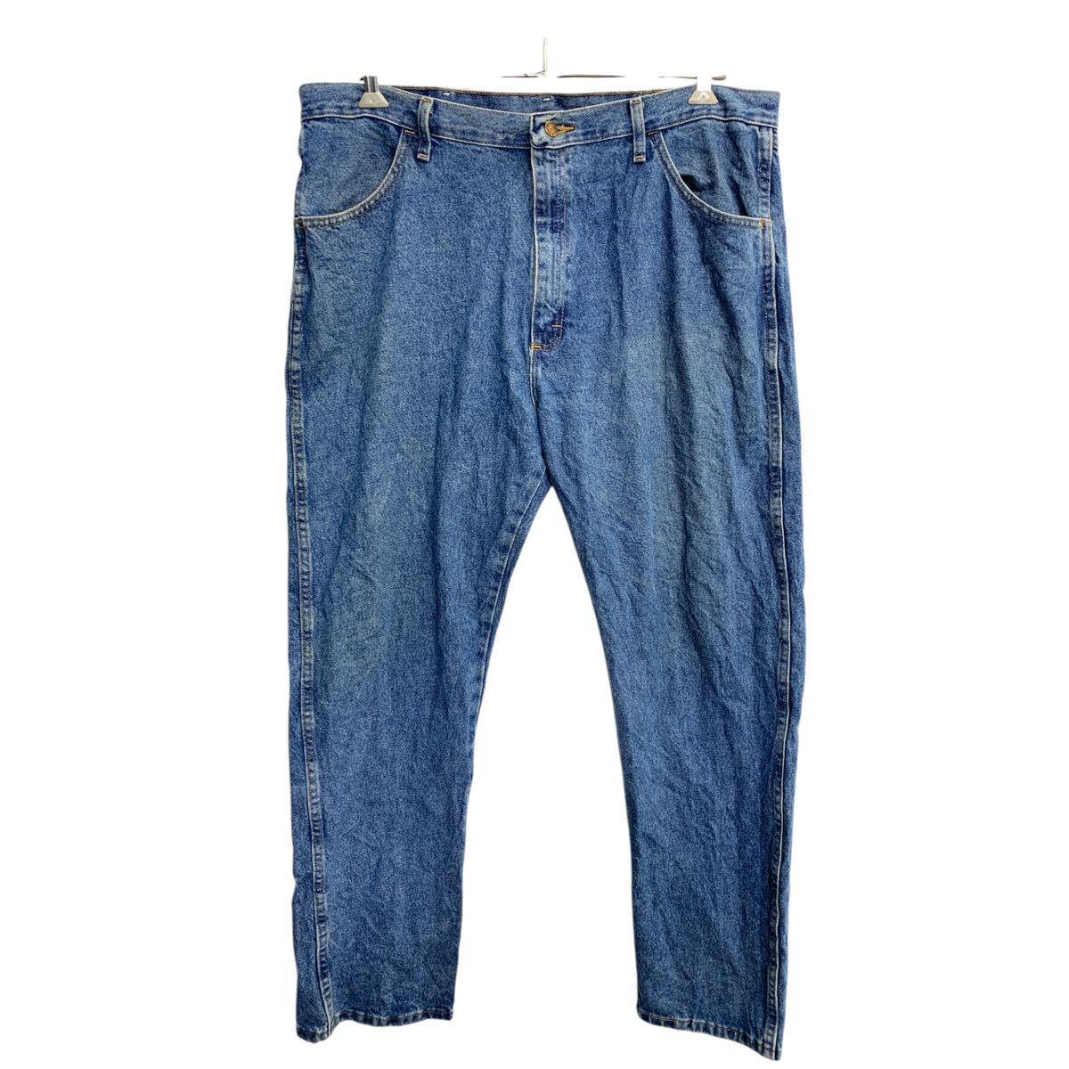  RUSTLER デニムパンツ W40 ラスラー ビッグサイズ ブルー コットン メキシコ製 古着卸 アメリカ仕入 2412-433