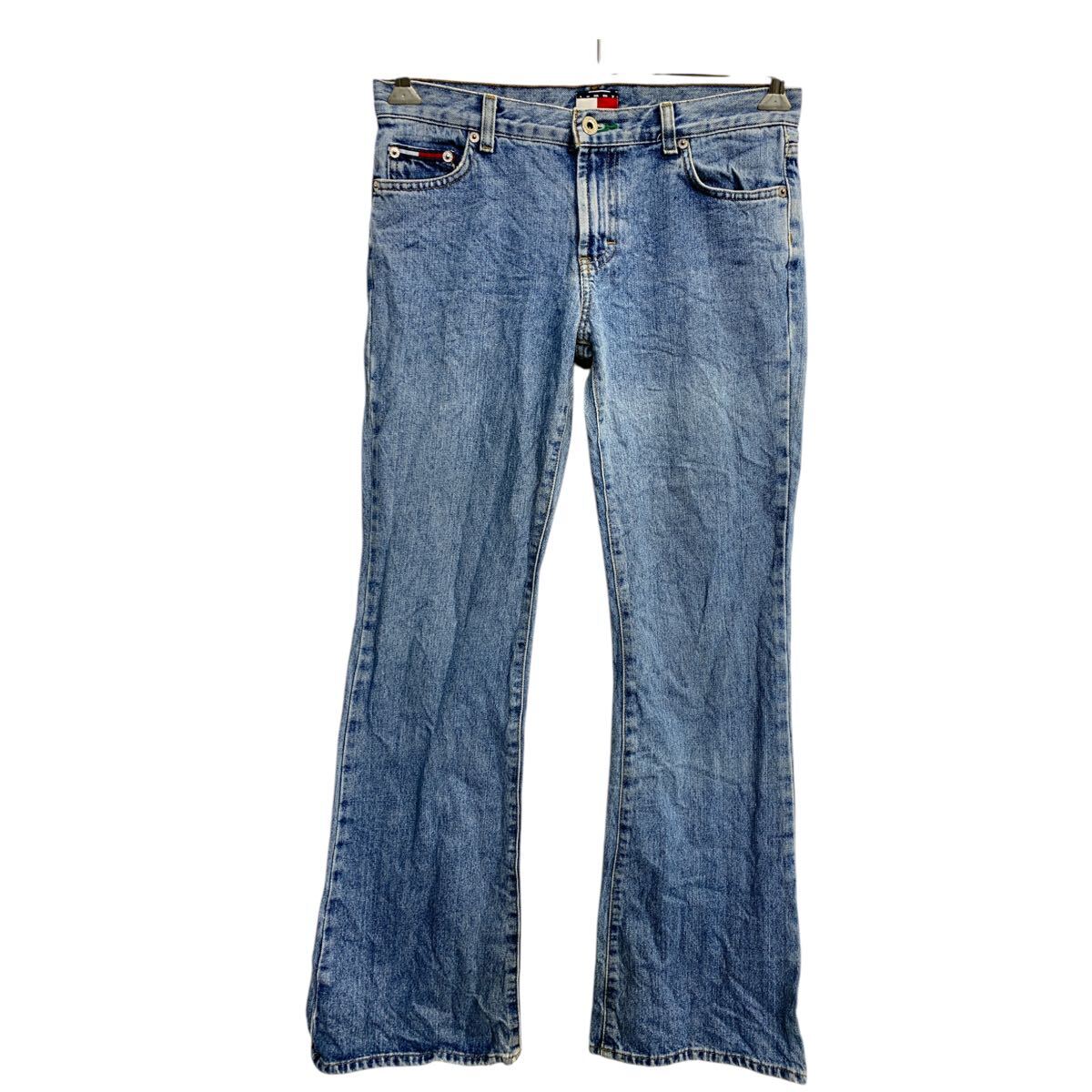【中古】【古着】 TOMMY JEANS デニムパンツ W31 トミージーンズ レディース ブルー コットン 古着卸 アメリカ仕入 2412-439