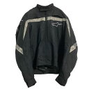 【中古】【古着】 alpinestars モーターサイクルジャケット XL ブラック アルパインスター レーシング バイク 古着卸 アメリカ仕入 a612-7316(4)