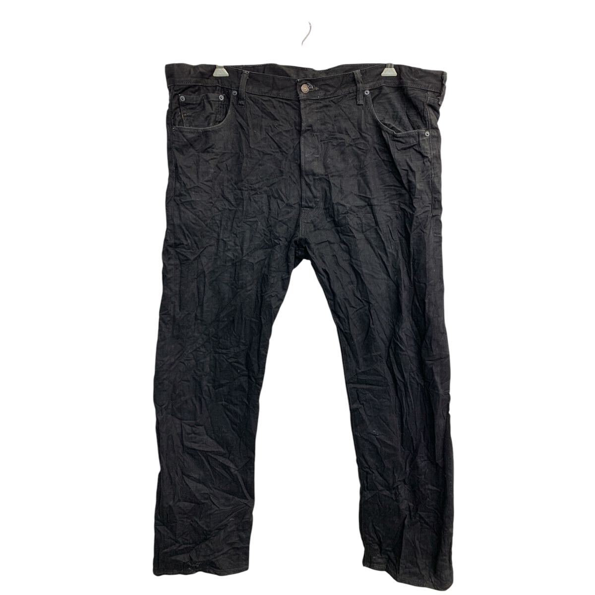 【中古】【古着】 Levi's 501 デニムパンツ W44 ディッキーズ ビッグサイズ ブラック コットン メキシコ製 古着卸 アメリカ仕入 2412-815