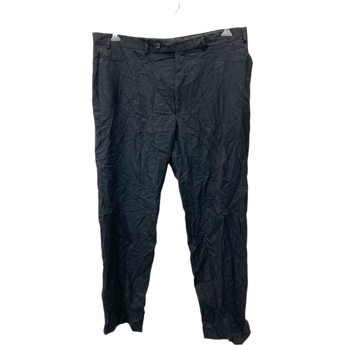 【中古】【古着】 LAUREN RALPH LAUREN スラックス W38 ローレンラルフローレン レディース ブラック ビッグサイズ 古着卸 アメリカ仕入 2412-1027