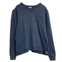 【中古】【古着】 adidas ロゴスウェット トレーナー アディダス S~ ネイビー プルオーバー レディース 古着卸 アメリカ仕入 a612-8058