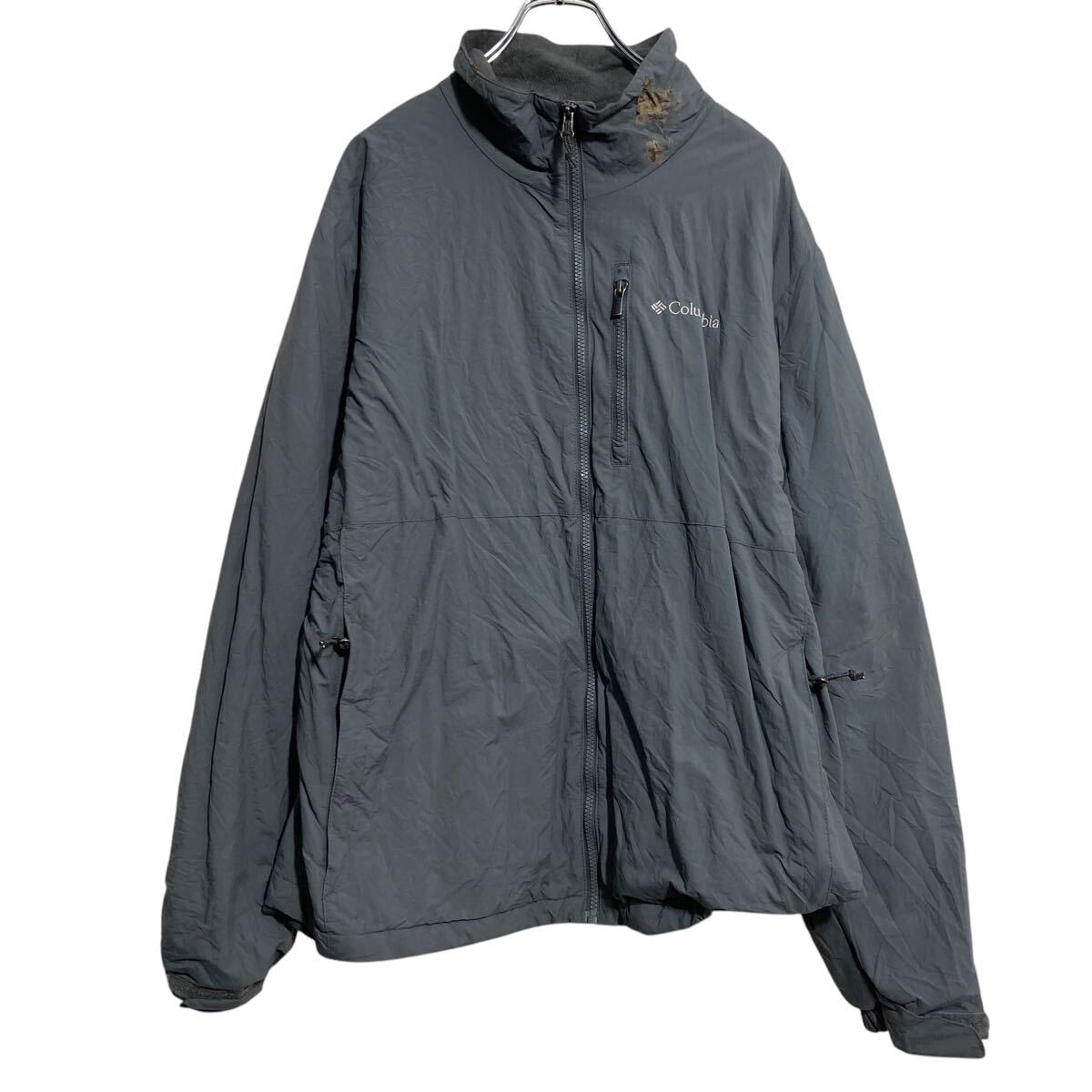 【中古】【古着】 Colombia ジャケット XL グレー ビッグサイズ コロンビア キャンプ アウトドア 防寒 古着卸 アメリカ仕入 a612-8335