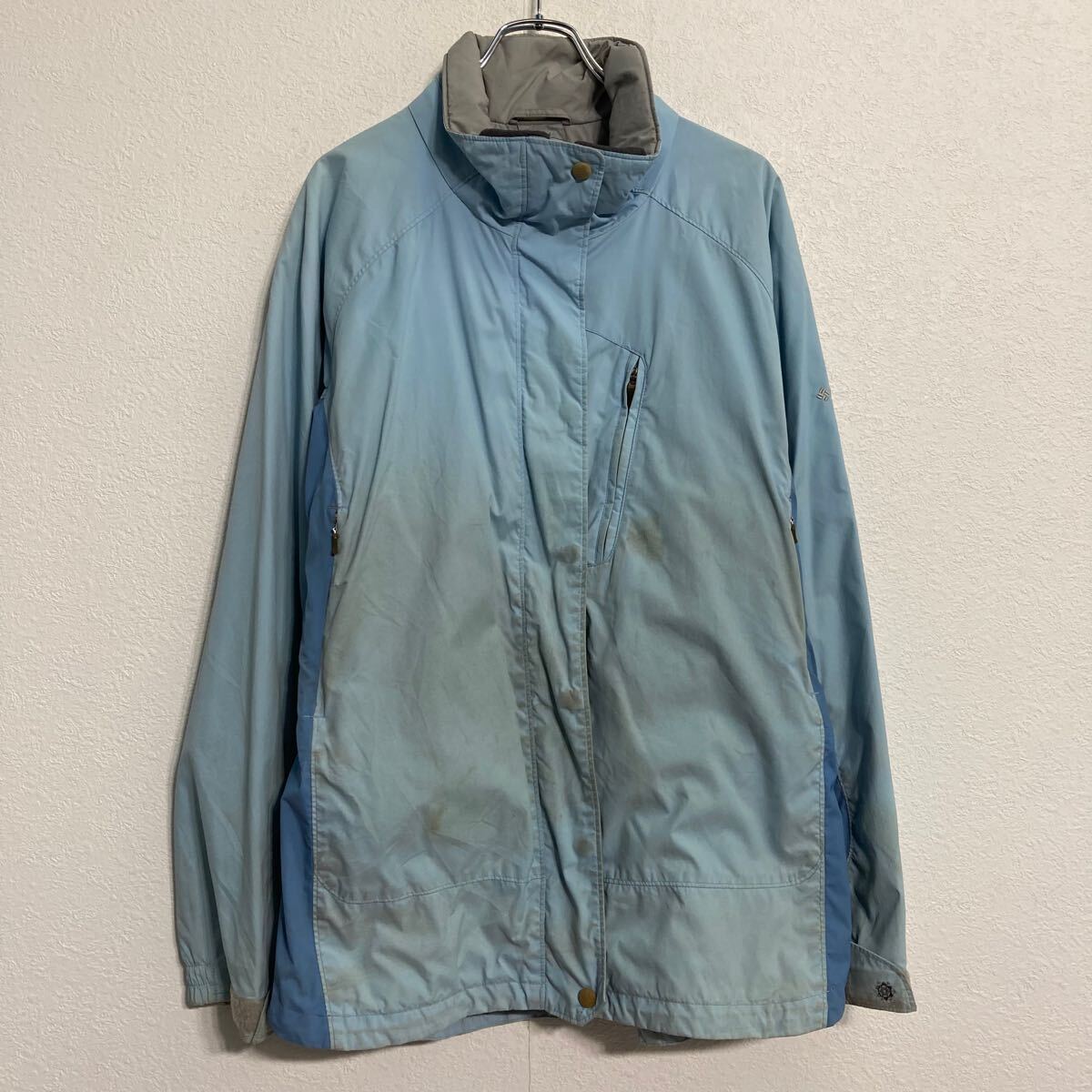 【中古】【古着】 Columbia マウンテンジャケット XL ライトブルー ビッグサイズ レディース コロンビア キャンプ アウトドア 古着卸 アメリカ仕入 a612-8388 voxtrading-10187590 古着屋DEN サンプル画像2