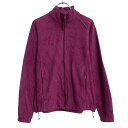 【中古】【古着】 Columbia フリースジャケット レディース M パープル コロンビア 防寒 キャンプ アウトドア 古着卸 アメリカ仕入 a612-8397
