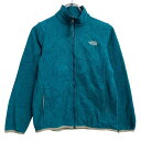 【中古】【古着】 The north face フリースジャケット ザノースフェイス キッズ M グリーン アウトドア キャンプ 古着卸 アメリカ仕入 a612-8422