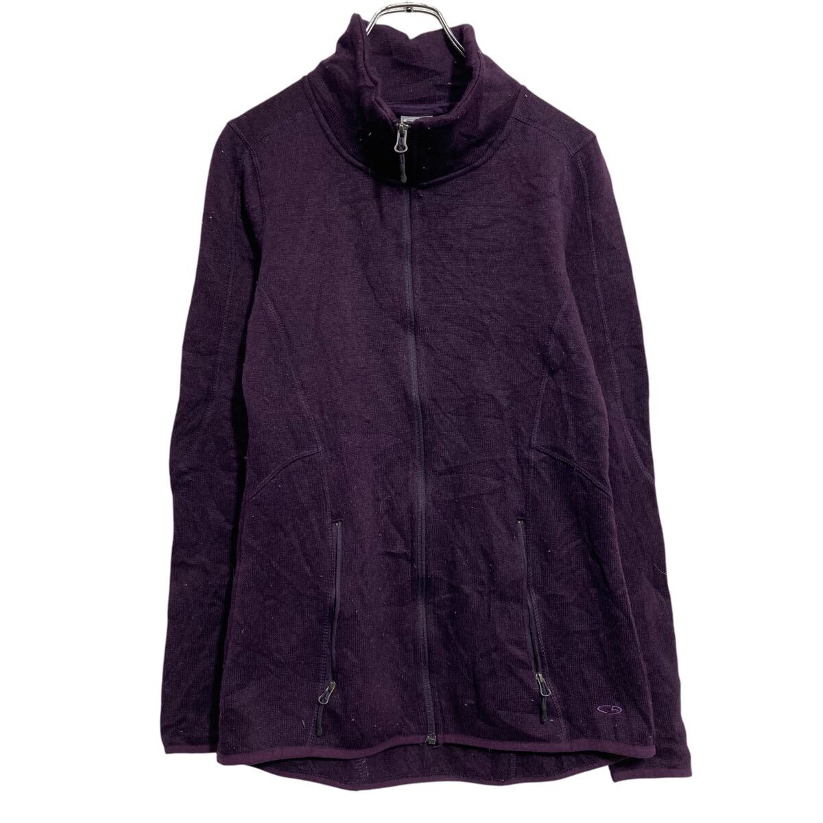 【中古】【古着】 champion フリースジャケット S パープル チャンピオン 防寒 アウトドア キャンプ 古着卸 アメリカ仕入 a612-8474