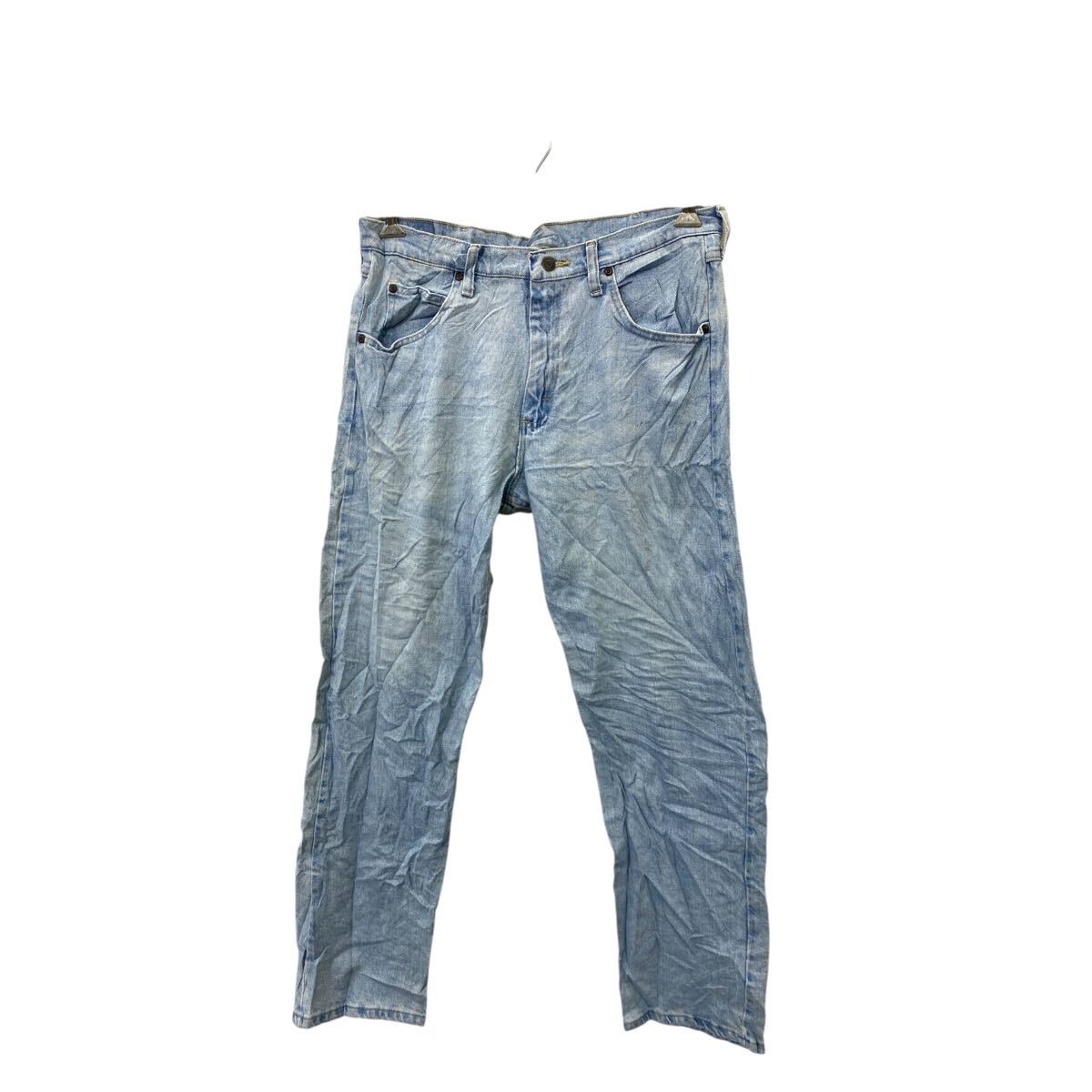 【中古】【古着】 Wrangler デニムパンツ W34 ラングラー メキシコ製 ライトブルー 古着卸 アメリカ仕入 2501-24