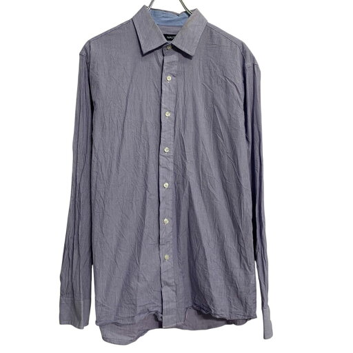 【中古】【古着】 NAUTICA 長袖 ストライプシャツ L パープル ホワイト ノーティカ ボタン シンプル 薄手 古着卸 アメリカ仕入 a701-5346 【中古】【古着】 NAUTICA 長袖 ストライプシャツ L パープル ホワイト ノーティカ ボタン シンプル 薄手 古着卸 アメリカ仕入 a701-5346