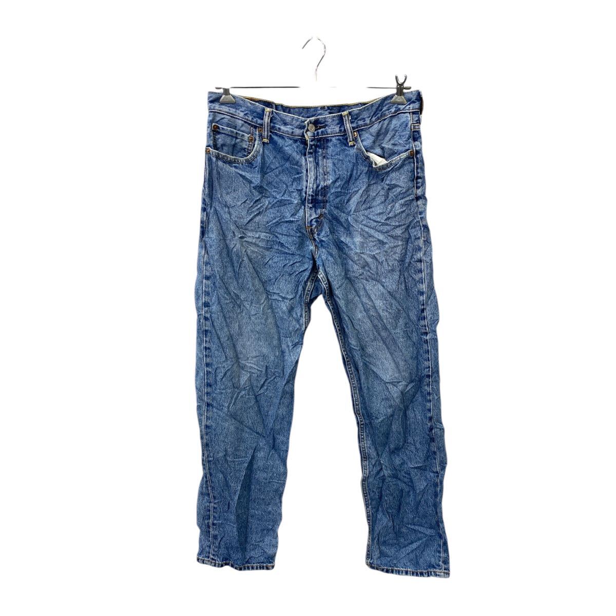 【中古】【古着】 Levi's 550 デニムパンツ W35 リーバイス ブルー 古着卸 アメリカ仕入 2501-235