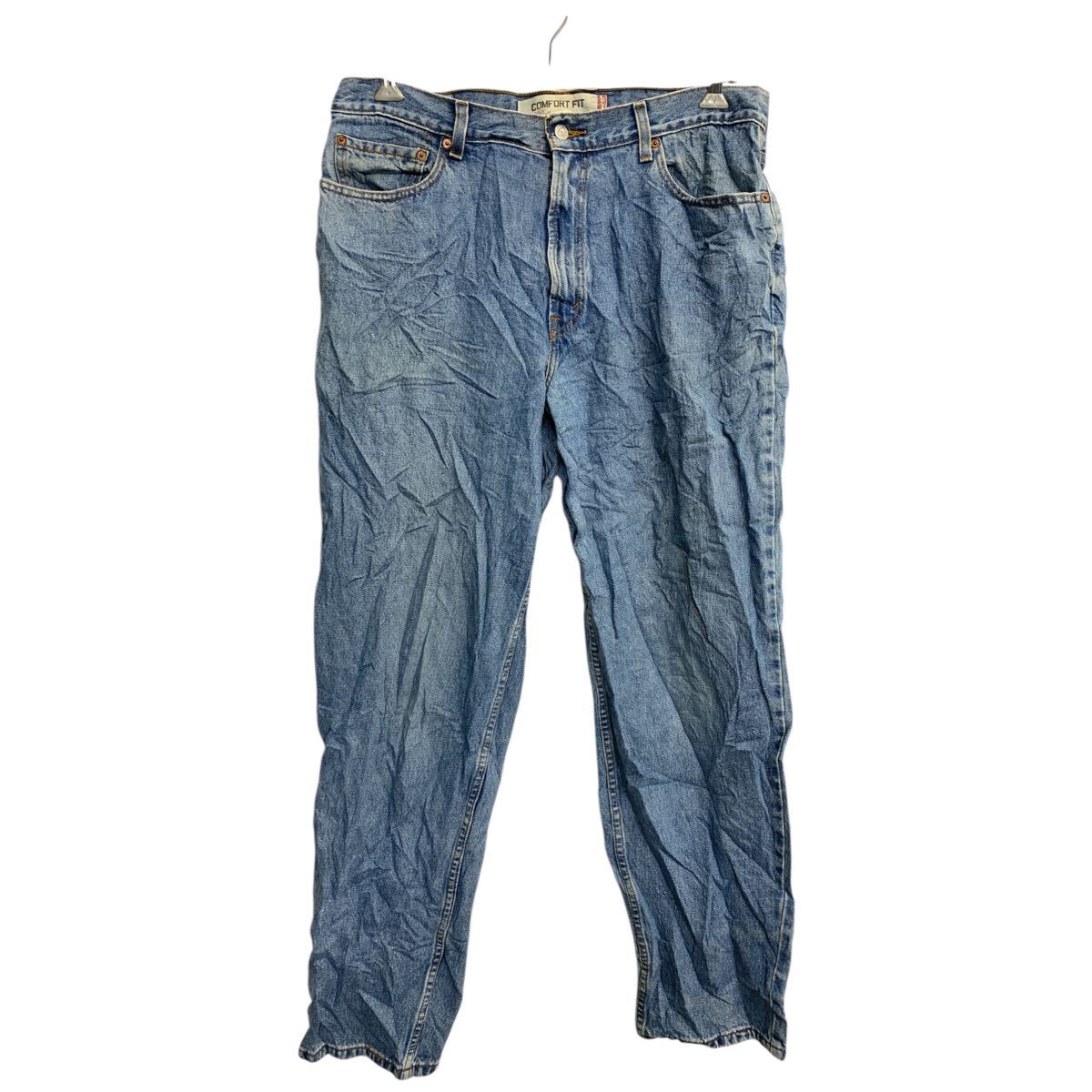 【中古】【古着】 Levi's 560 デニムパンツ W36 リーバイス コンフォートフィット ビッグサイズ ブルー コットン 古着卸 アメリカ仕入 2501-266