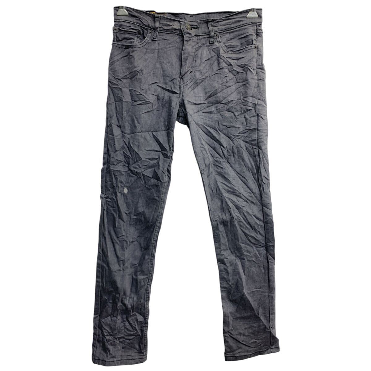 【中古】【古着】 Levi's 511 デニムパンツ W30 リーバイス スリムフィット グレー 古着卸 アメリカ仕入 2501-292
