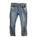 【中古】【古着】 Levi's 505 デニムパンツ W34 リーバイス レギュラーフィット ライトブルー コットン 古着卸 アメリカ仕入 2501-300