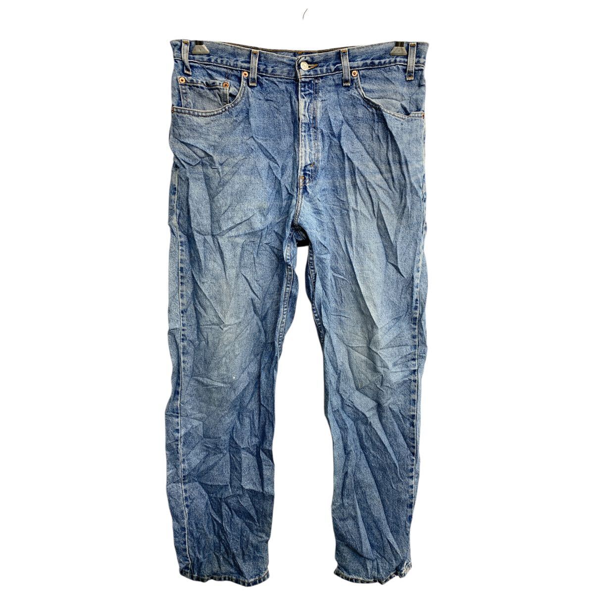 【中古】【古着】 Levi's 550 デニムパンツ W36 リーバイス リラックスフィット ビッグサイズ ブルー コットン メキシコ製 古着卸 アメリカ仕入 2501-348