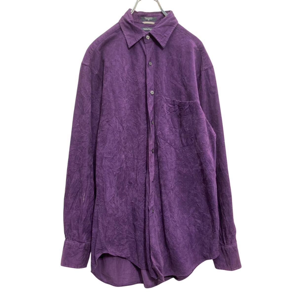 楽天市場】NAUTICA シャツ（カラーパープル）（メンズファッション）の通販
