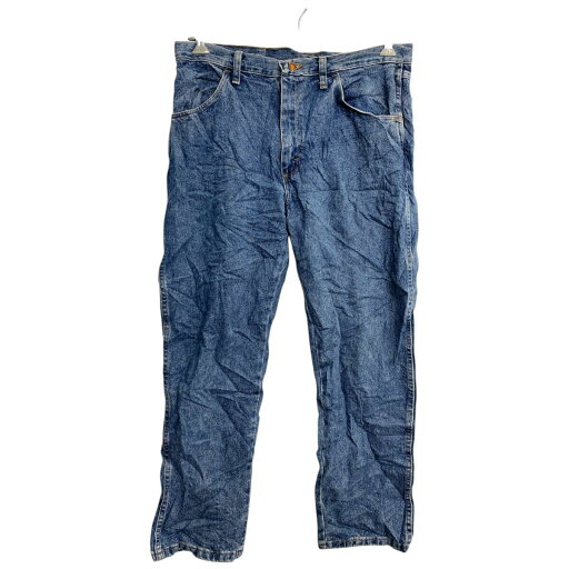 【中古】【古着】 RUSTLER デニムパンツ W34 ラスラー ブルー コットン メキシコ製 古着卸 アメリカ仕入 2501-418 【中古】【古着】 RUSTLER デニムパンツ W34 ラスラー ブルー コットン メキシコ製 古着卸 アメリカ仕入 2501-418