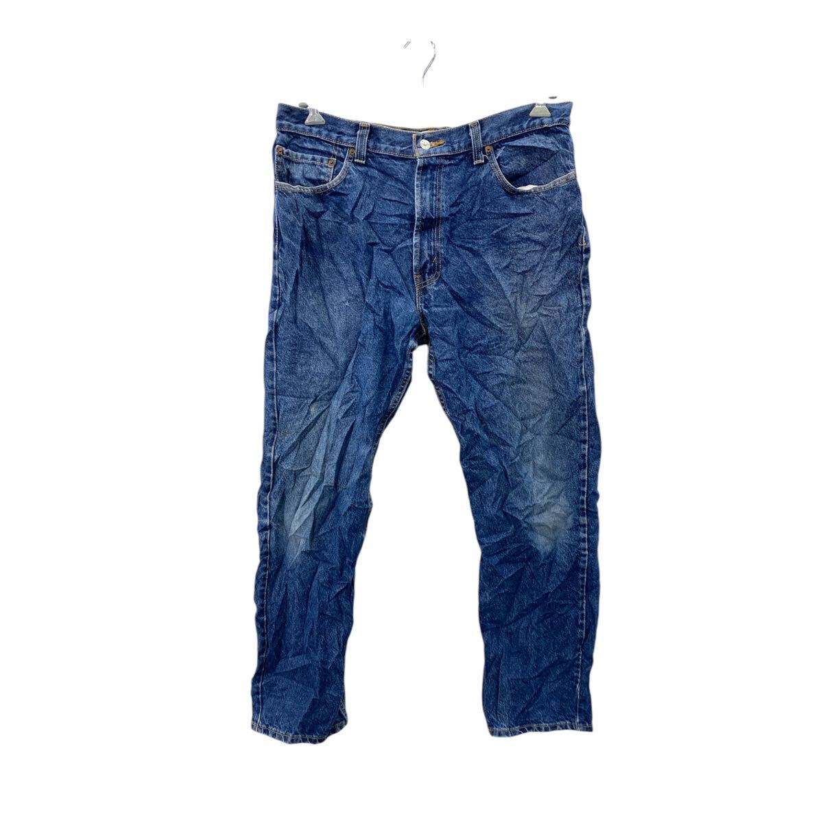 Rakuten - 【中古】【古着】 Levi's 505 デニムパンツ W36 リーバイス ビッグサイズ メキシコ製 コットン レギュラーフィット 古着卸 アメリカ仕入 2501-470