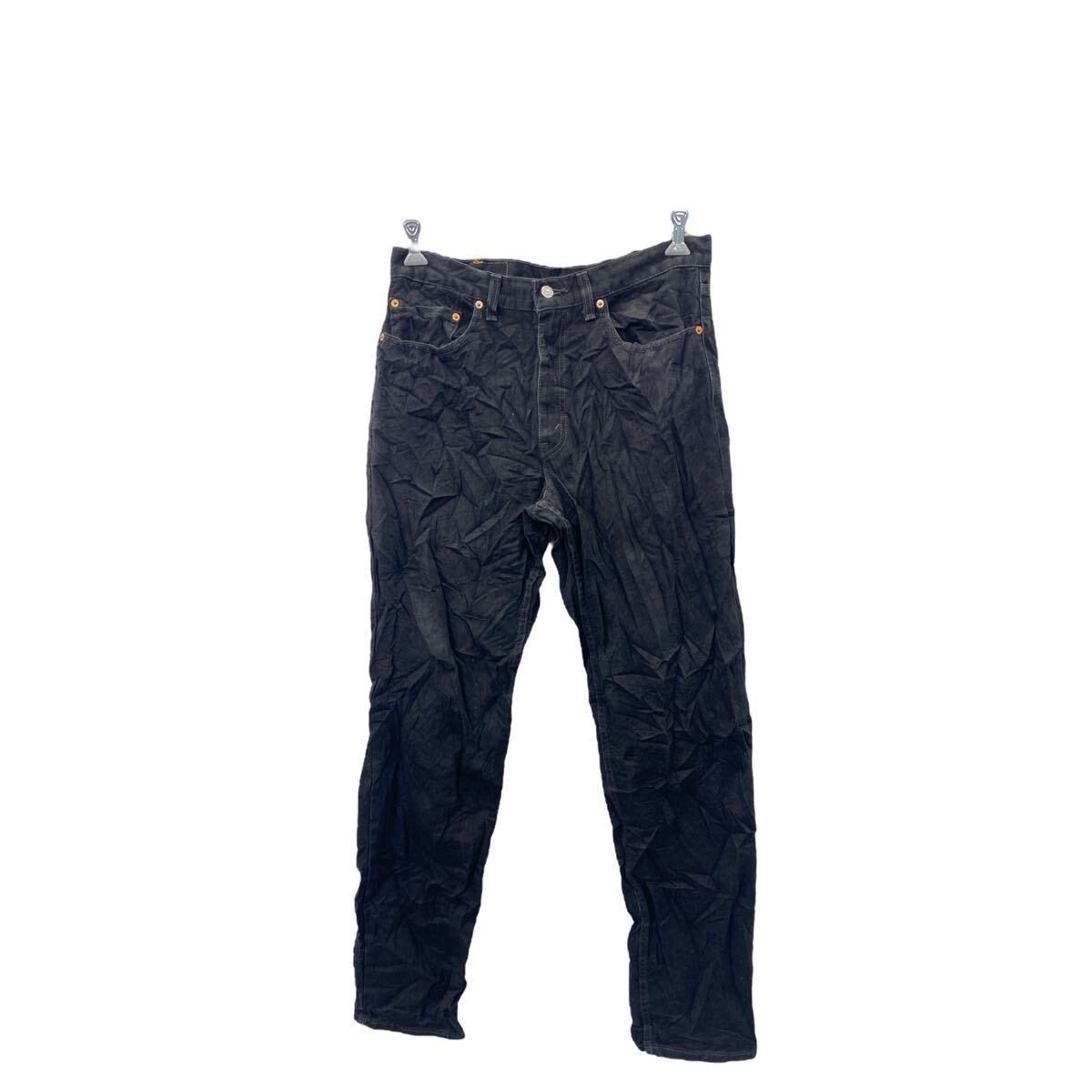 Rakuten - 【中古】【古着】 Levi's 550 デニムパンツ W34 リーバイス アメリカ製 コットン ブラック 古着卸 アメリカ仕入 2501-483