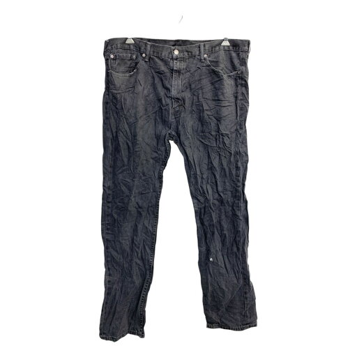 【中古】【古着】 Levi's 505 デニムパンツ W42 リーバイス レギュラーフィット ビッグサイズ ブラック コットン 古着卸 アメリカ仕入 2501-691 【中古】【古着】 Levi's 505 デニムパンツ W42 リーバイス レギュラーフィット ビッグサイズ ブラック コットン 古着卸 アメリカ仕入 2501-691