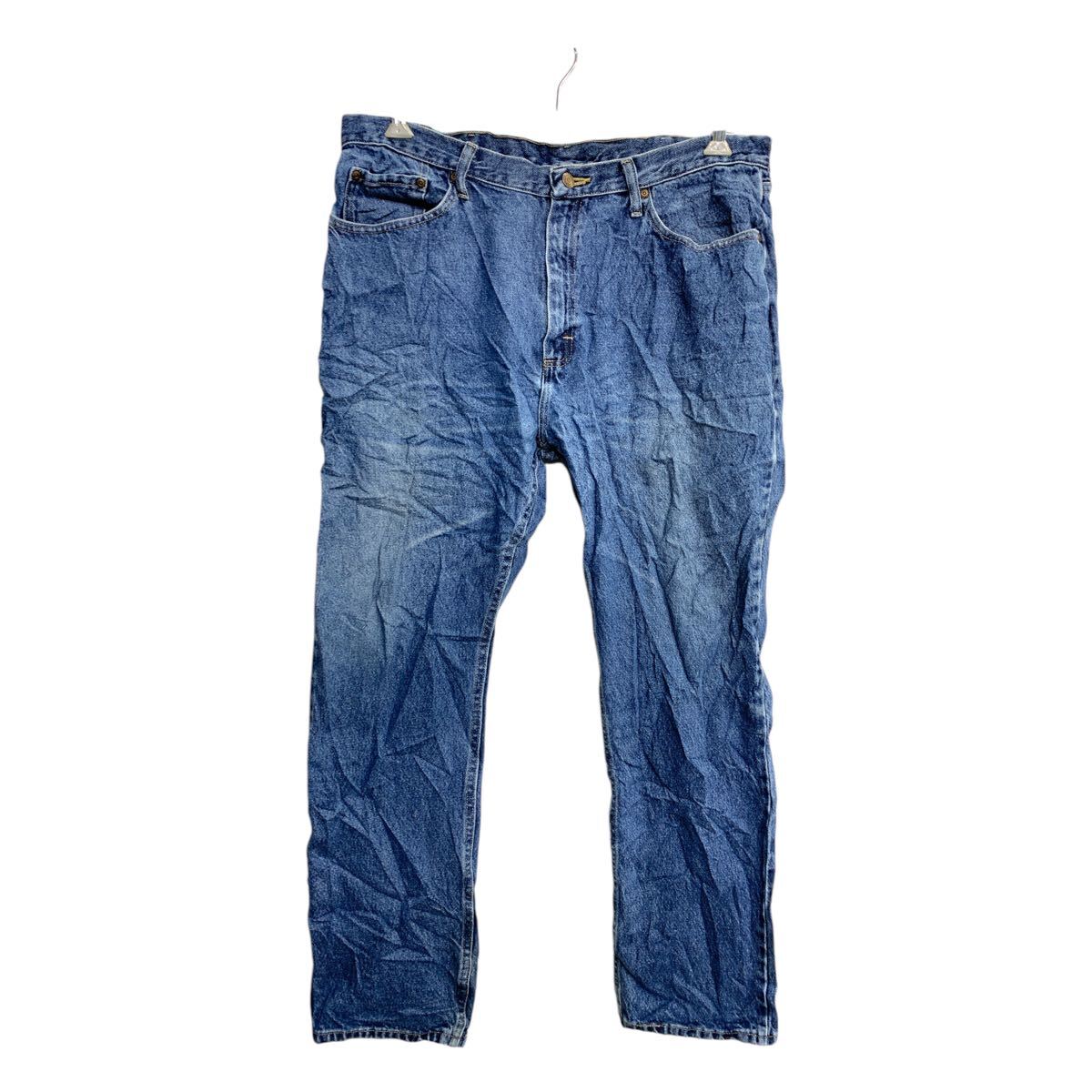 Pants - 【中古】【古着】 Wrangler デニムパンツ W38 ラングラー レギュラーフィット ビッグサイズ インディゴ コットン メキシコ製 古着卸 アメリカ仕入 2501-718