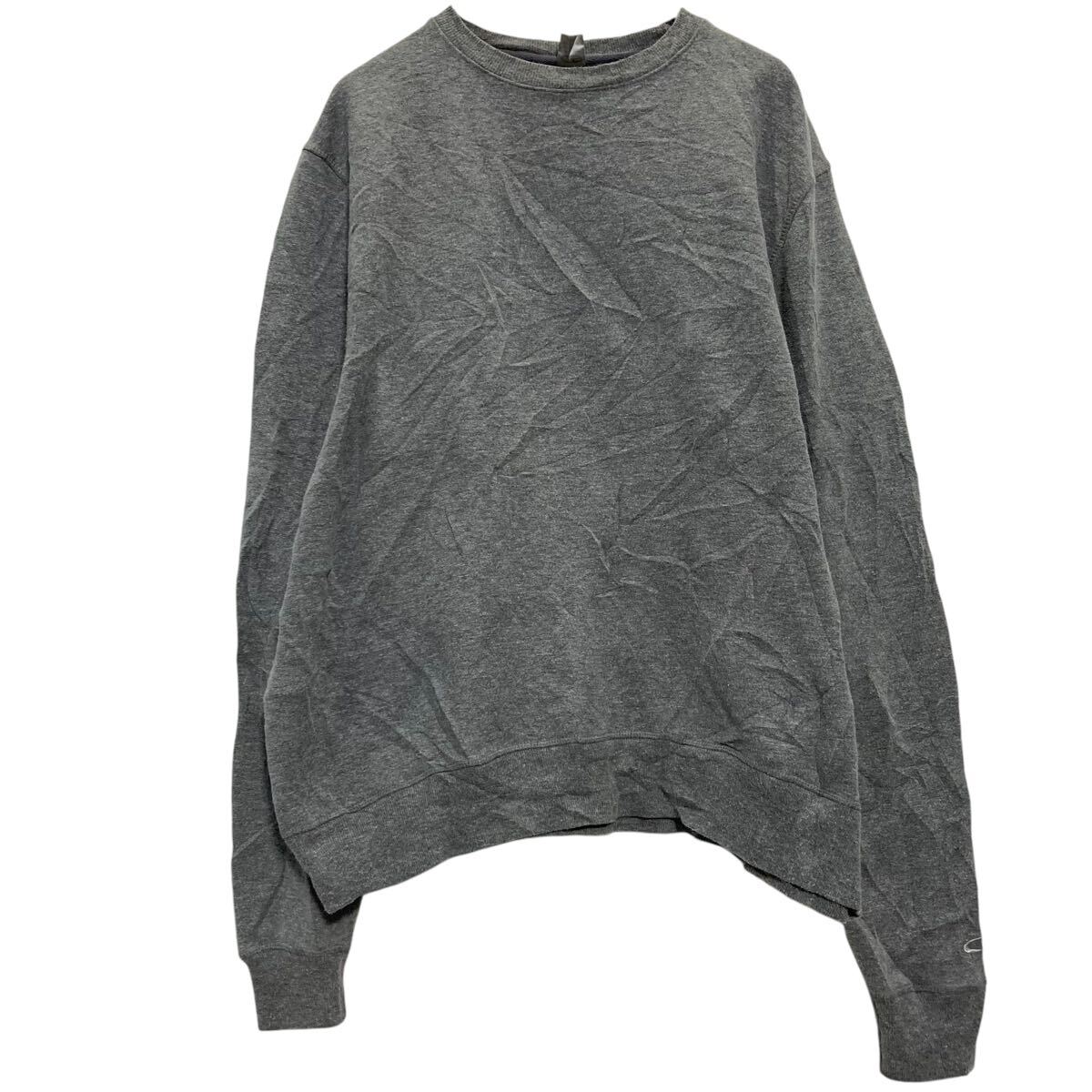 【中古】【古着】 Champion 無地スウェット トレーナー M ダークグレー チャンピオン プルオーバー 裏起毛 シンプル 古着卸 アメリカ仕入 a701-6120