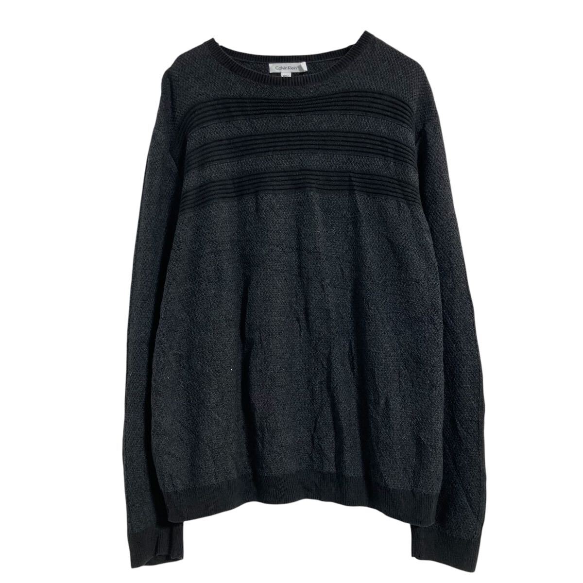 ����šۡڸ���� Calvin Klein���åȥ� �˥å� �������� XL ���졼 �֥�å� ����Х󥯥饤�� �ӥå������� ���岷 ����ꥫ���� a701-...