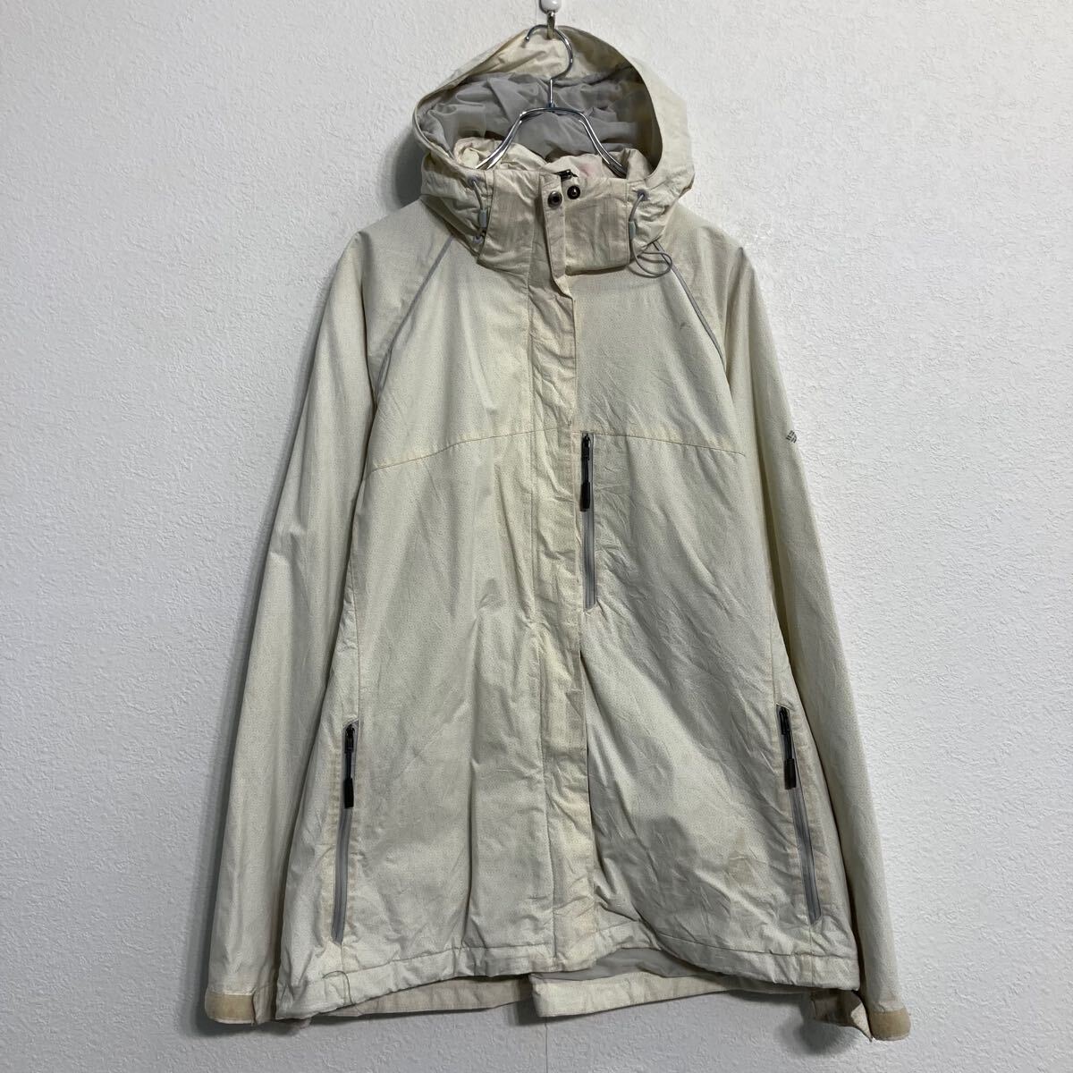【中古】【古着】 Columbia マウンテンパーカー コロンビア レディース L ホワイト 山登り キャンプ フルジップ 古着卸 アメリカ仕入 a701-6182 voxtrading-10189289 古着屋DEN サンプル画像2