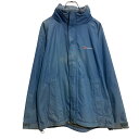 【中古】【古着】 berghaus マウンテンジャケット レディース L~ ブルー キャンプ ナイロン フルジップ バーグハウス 古着卸 アメリカ仕入 a701-6186