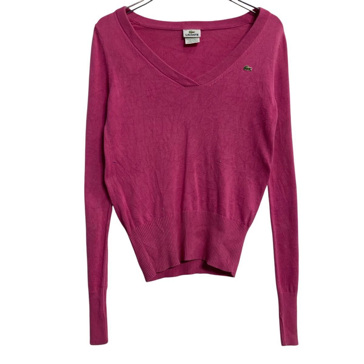 【中古】【古着】 LACOSTE ニット セ�