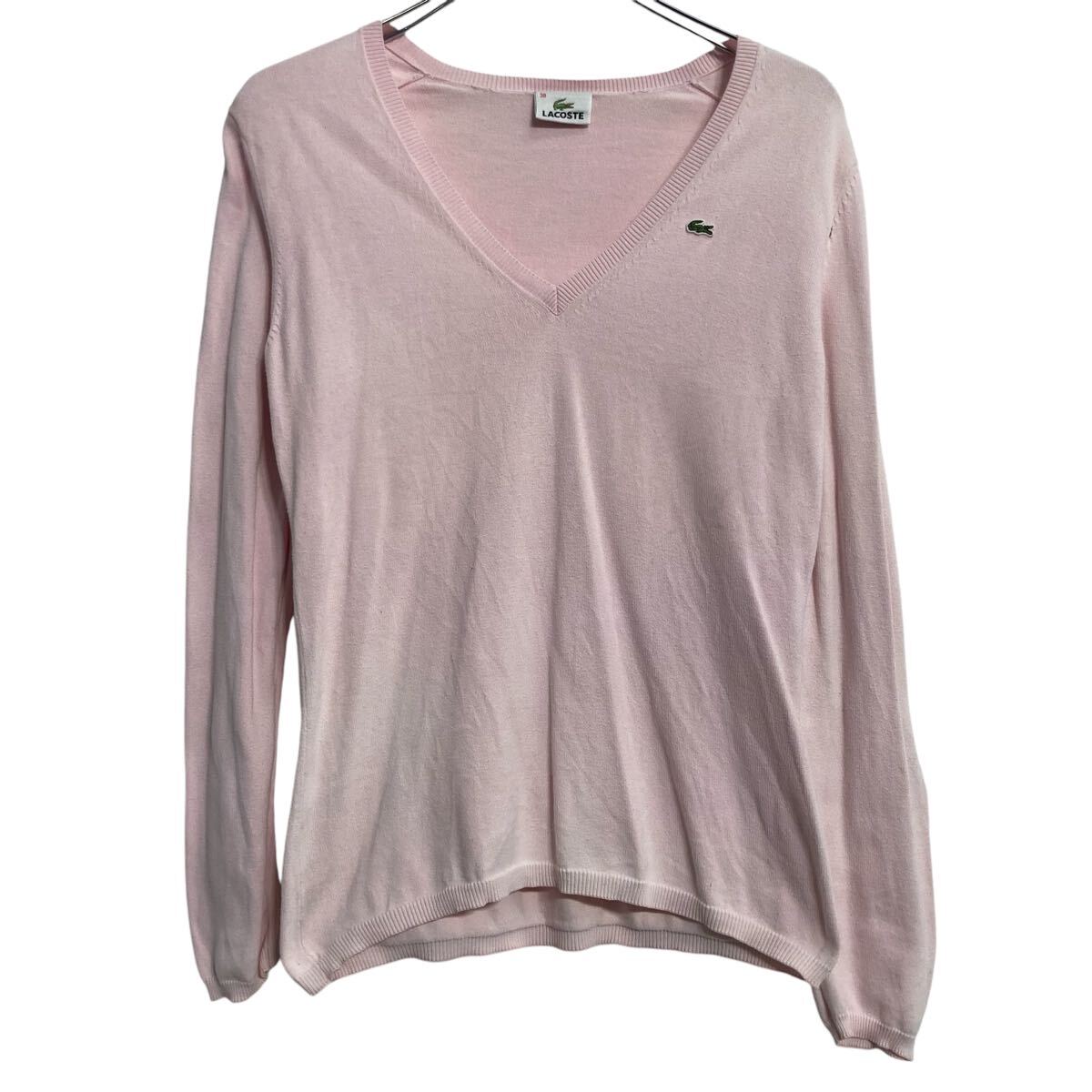 ����šۡڸ���� LACOSTE ���åȥ�˥å� �������� ��ǥ����� S~ �饤�ȥԥ� �饳���� V�ͥå� �ɴ� ���岷 ����ꥫ���� a701-6804