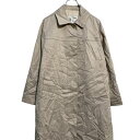 【中古】【古着】 LONDONFOG ロング ステンカラーコート レディース S~ ベージュ ロンドンフォグ 防寒 古着卸 アメリカ仕入 a701-6839